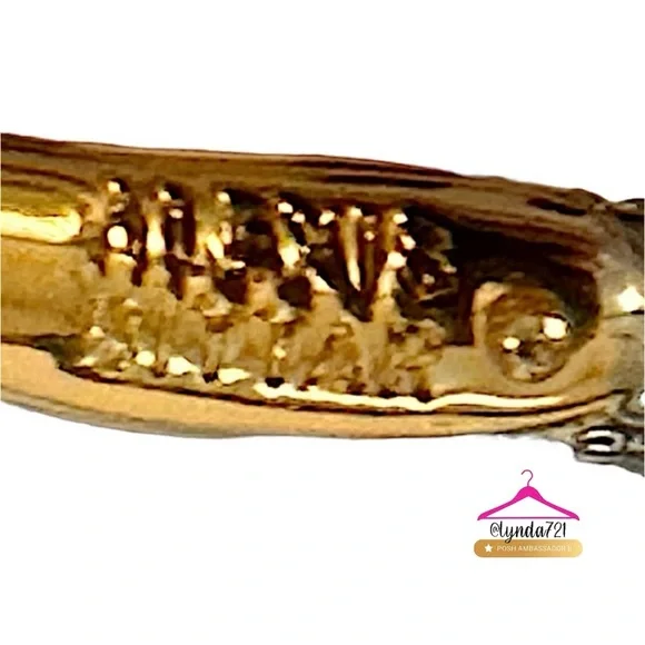 SOLD - ALEXIS BITTAR Solanales Crystal Gold Cuff - Picture 15 of 15